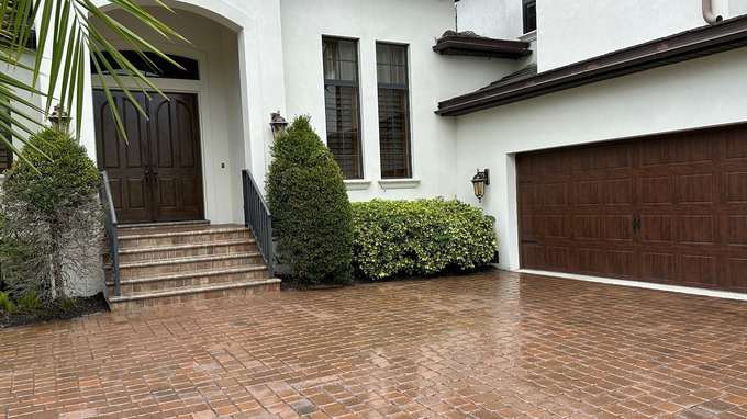 Paver driveway installation in Sarasota FL