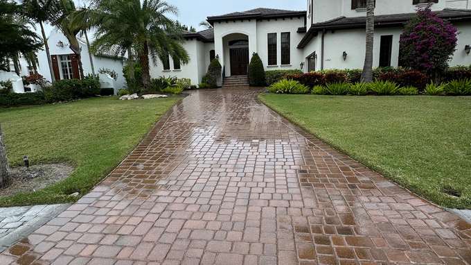 Paver work by Paver Design Center in Sarasota FL