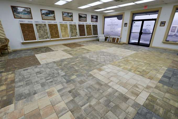 Paver Design Center showroom in Sarasota FL