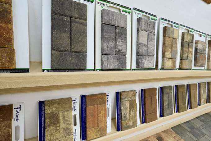 Paver Design Center showroom in Sarasota FL