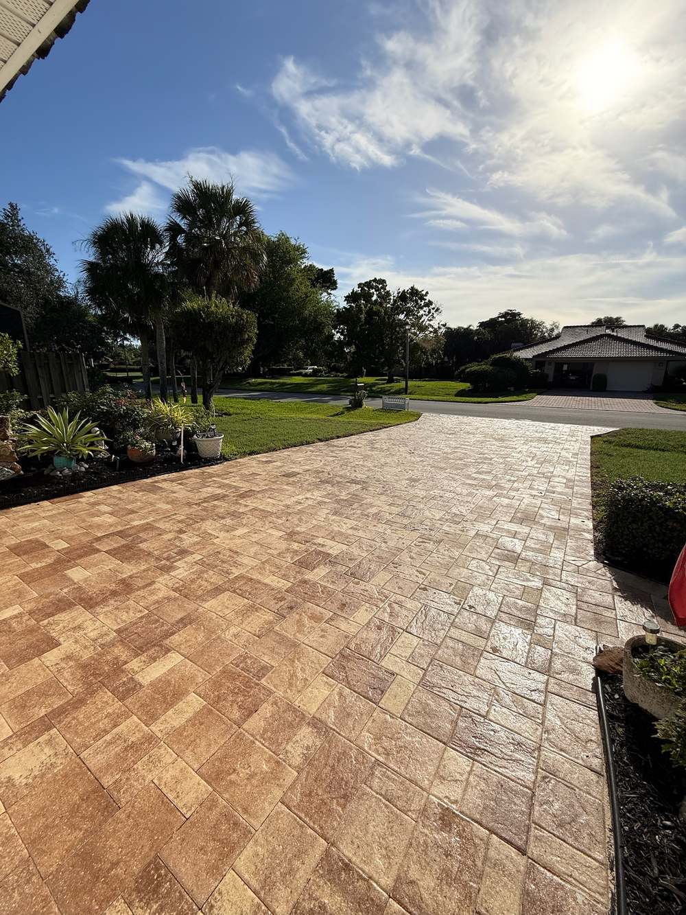 Paver cleaning and sealing in Sarasota FL