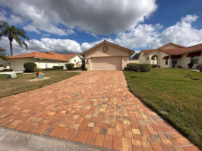 Paver driveway in Venice