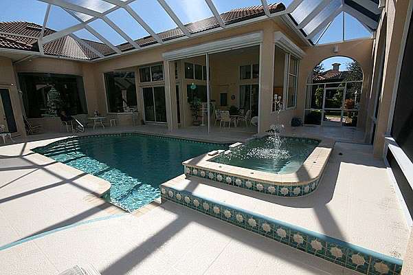 Paver pool deck in Lakewood Ranch