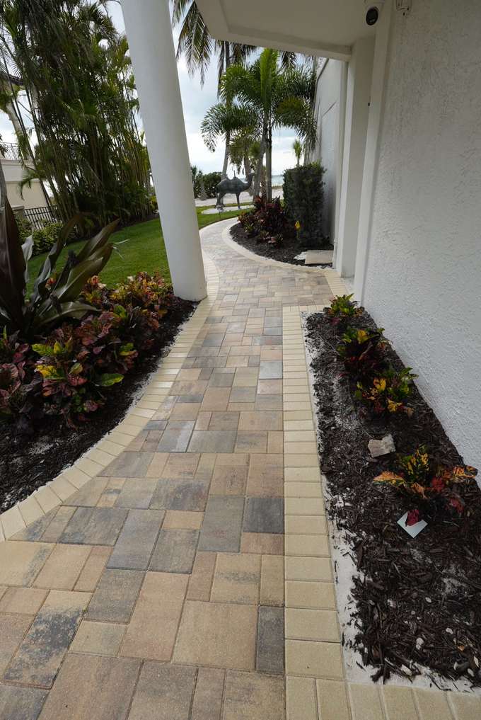 Paver work by Paver Design Center in Sarasota FL
