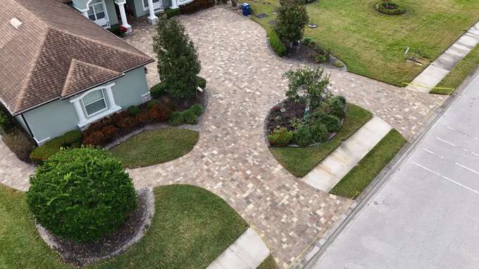 Paver entry in Lakewood Ranch