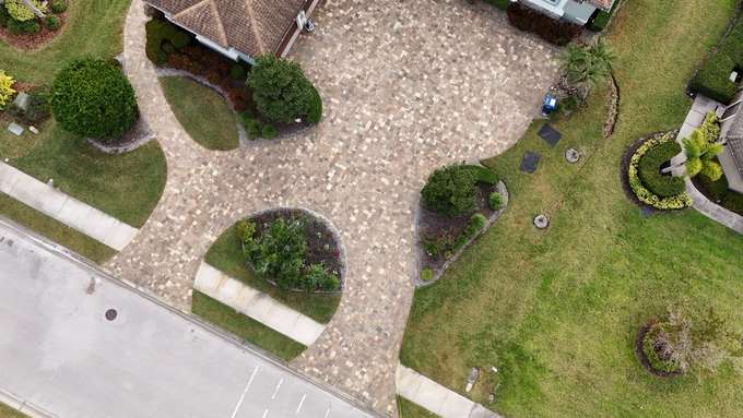 Paver driveway installation in Sarasota FL