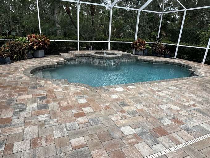 Paver work by Paver Design Center in Sarasota FL