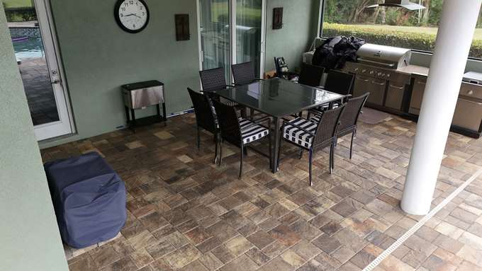 Lanai floor in Sarasota