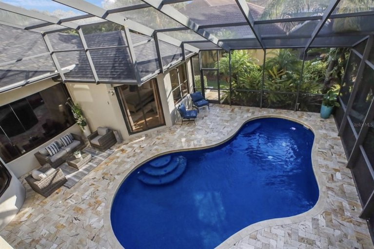 Paver pool deck remodel - Paver Design Center, Sarasota FL